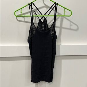 Nike Black Sheer Athletic  Tank